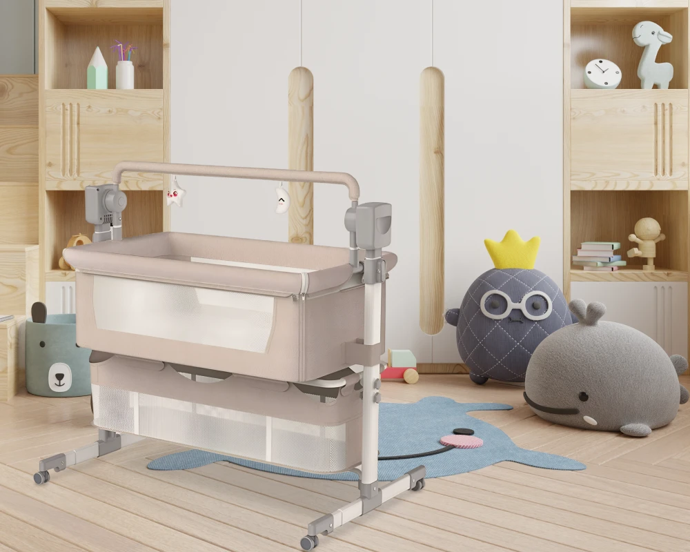 newborn rocking bassinet